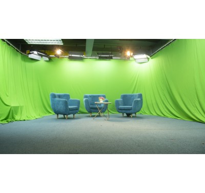 Phông xanh có motor cuốn